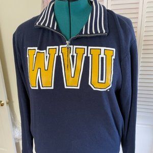 WVU Zipper font sweatshirt, Victoria's Secret PINK, size S, excellent condition